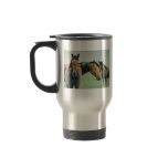 "Three Horses" Art Thermal Mug