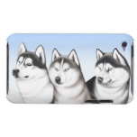 Three Husky Dogs iPod Touch Case