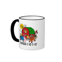 THREE-I-E-I-O COFFEE MUG