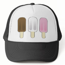 Three Ice Cream Bars hats