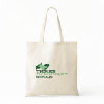 Three Imaginary Girls {logo} Canvas Tote bags