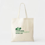 Three Imaginary Girls {logo} Canvas Tote Canvas Bag