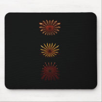 Three in a line (version2) mousepads