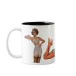 Three in One Pinups Coffee Mug