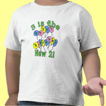 Three is the New Two! t-shirts
