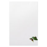 Three Jalapeno Peppers Whole Green and Red colors Stationery Design