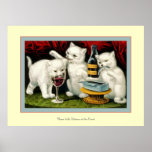 Three Jolly Kittens Print