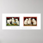 Three Jolly Kittens Print