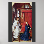 Three King Altar Left Wing: The Annunciation Posters