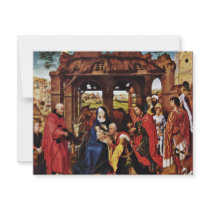 Three King Altar, Middle Panel: Adoration Custom Invitation