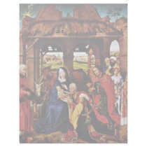 Three King Altar, Middle Panel: Adoration Customized Letterhead