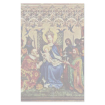 Three King Altar, Middle Panel: Adoration Of The M Stationery Paper