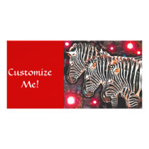 *Three Kings* Wild Zebra Trio Design photo cards by MidnightDreamer *Three Kings* Wild Zebra Trio Design photo cards