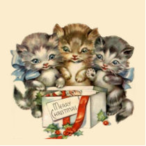 Three Kitties Photo Cut Out