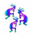 Three Kokopelli #37 t-shirts