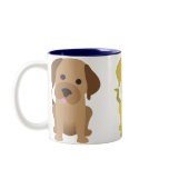 Three Labrador Retrievers mugs