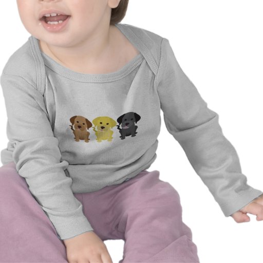 Three Labrador Retrievers Tees