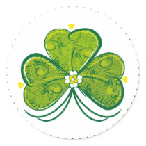 Three Leaf Clover - sticker