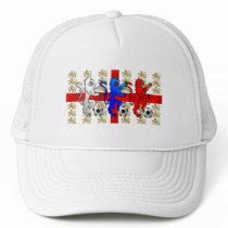 Three Lions football lovers peak baseball cap hats by ThreeLions Three Lions football lovers peak baseball cap hats