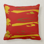 Three lions throw pillows