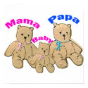 Three Little Bears (Girl) posters
