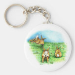 Three Little Binkies Key Chain