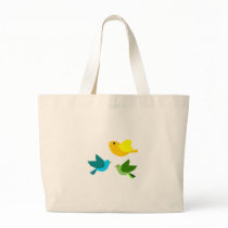 Three Little Birds Canvas Bags