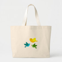 Three Little Birds Canvas Bags