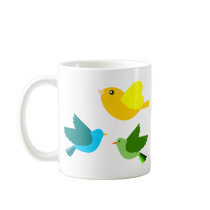 Three Little Birds Coffee Mug