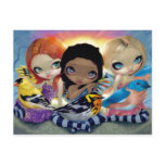 "Three Little Birds" Postcard