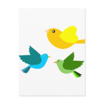 Three Little Birds Postcards