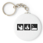 Three Little Pics - Women 3 Key Chains