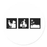Three Little Pics - Women 3 Sticker
