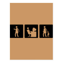Three Little Pics - Women 5 Postcard
