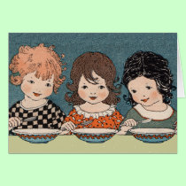 Three Little Sisters Notecard cards