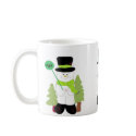 Three Little Snowmen - mug by seashell2 Three Little Snowmen - mug