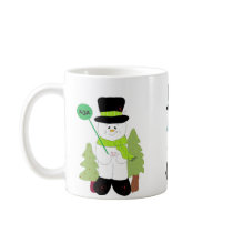 Three Little Snowmen - mug by seashell2 Three Little Snowmen - mug