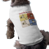Three martini lunch pet clothing by Creativethought Three martini lunch pet clothing