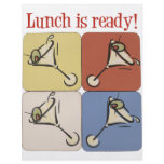 Three martini lunch personalized flyer