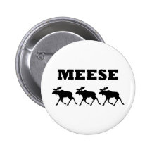 Three Meese Funny Pin