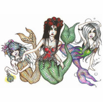 Three Mermaids Photo Sculpture photo sculptures