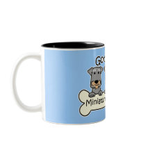 Three Miniature Schnauzers mugs