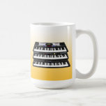 Three Modern Keyboards: Synthesizers: Coffee Mug