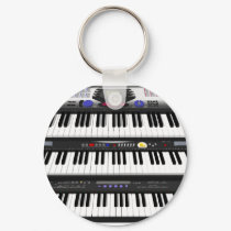 Three Modern Keyboards: Synthesizers: keychains