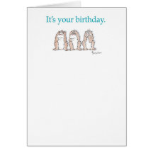 THREE MONKEYS GREETING CARDS
