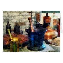 Three Mortar and Pestles Cards