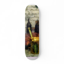 Three Mortar and Pestles Skateboard Deck