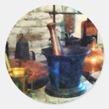 Three Mortar and Pestles Stickers