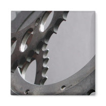 Three Motorcycle Gears magnets by JaZilla Three Motorcycle Gears magnets