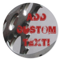 Three Motorcycle Gears stickers by JaZilla Three Motorcycle Gears stickers